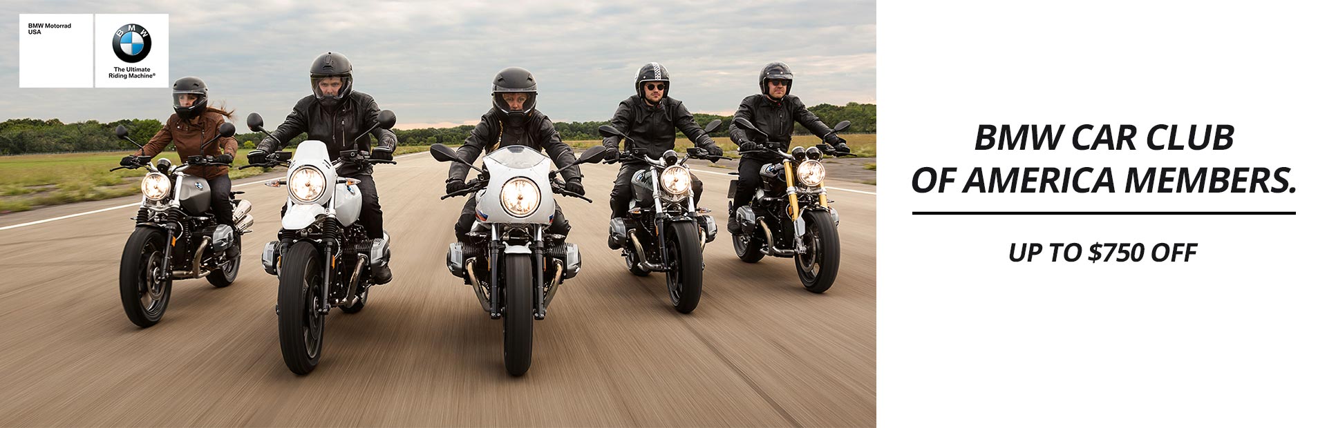 BMW: BMW Car Club of America Members Up To $750 Off